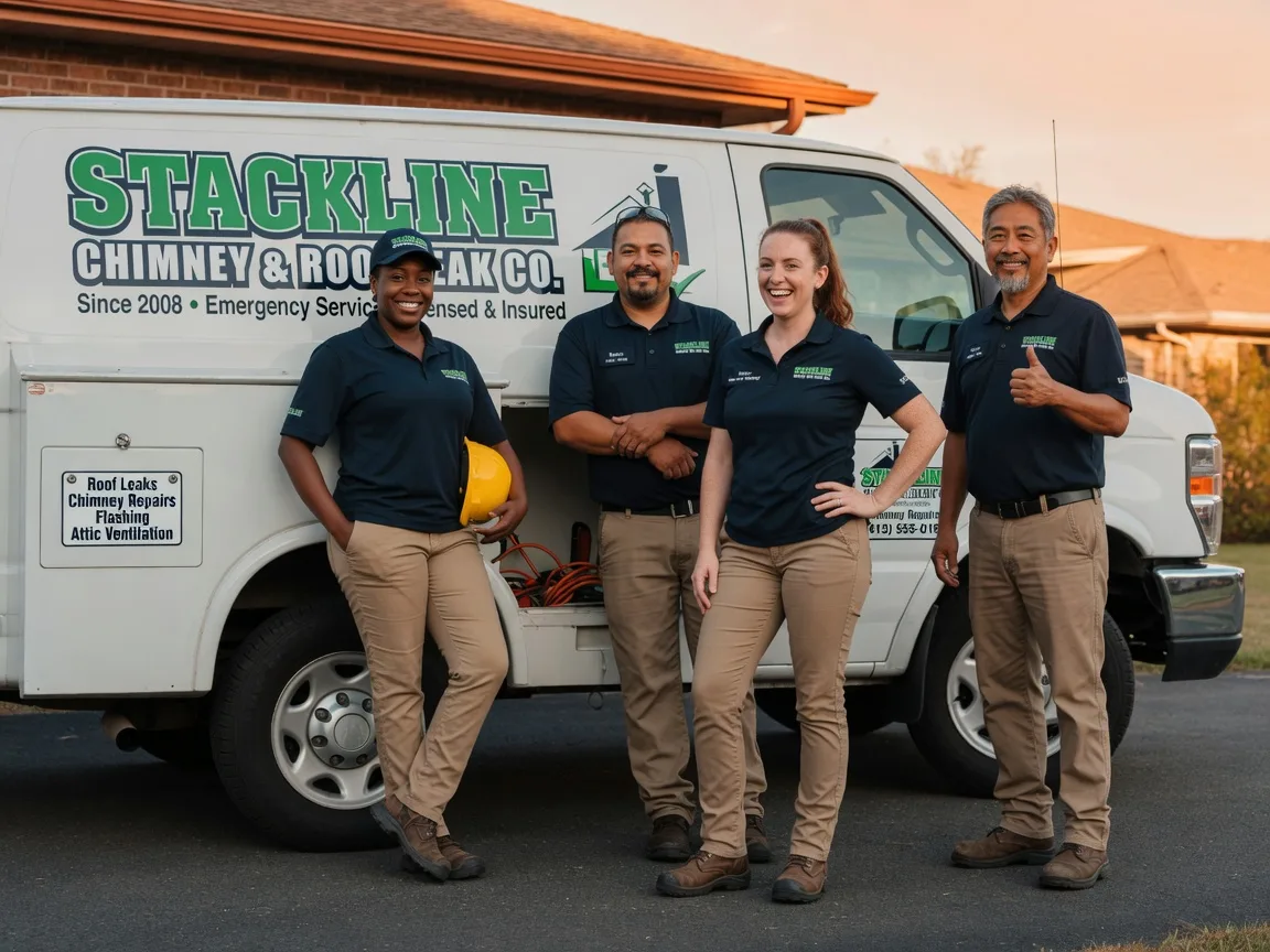 Chimney flashing repair company in Magnolia, MS